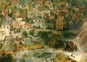 Pieter Bruegel detalj fran babels torn china oil painting reproduction